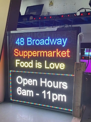 Outdoor 256x256 Dots P3mm RGB LED Video Display With High Brightness