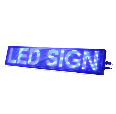 Waterproof Outdoor P10mm Programmable Scrolling LED Signs For Advertising
