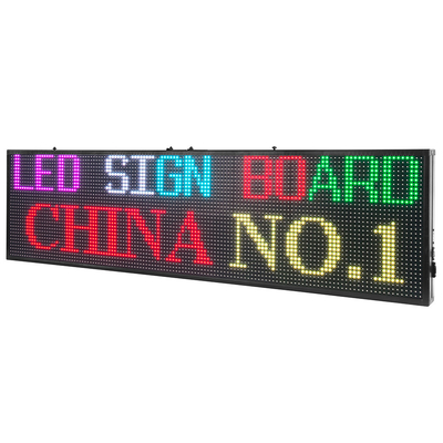 P6 RGB Programmable Outdoor LED Digital Signage 64x160 Dots