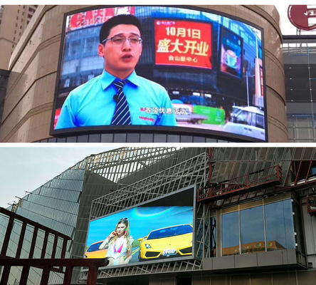 Outdoor Fixed Programmable Marquee LED Sign IP65 For Advertising