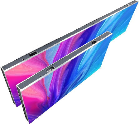 600mcd/m2  Indoor LED Video Display With 1000x250mm Cabinet