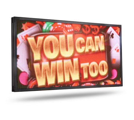 High Brightness P5 RGB Monument LED Signs For Video Advertising