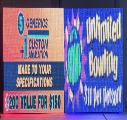 WiFi Connection P5 RGB Digital Signage LED Display 25&quot;X44&quot;For Cabinet Installation