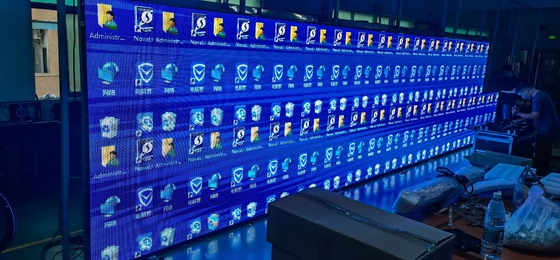 Advertising Screen P3.91 Fixed LED Display 500x1000 Cabinet Board