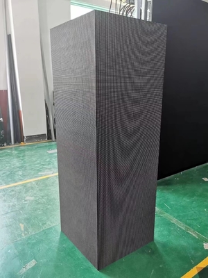 Outdoor Fixed Installation Curve LED Display 5000mcd/m2 For Video Wall
