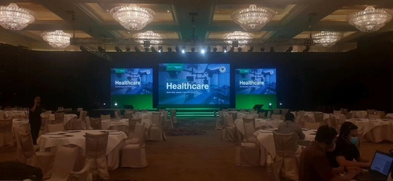 Die Casting Aluminum Cabinet Outdoor Rental LED Display With High Brightness