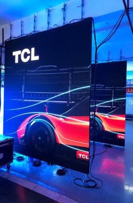 P2.976 RGB Two Sides Showing Indoor Rental LED Screen For Wedding usage