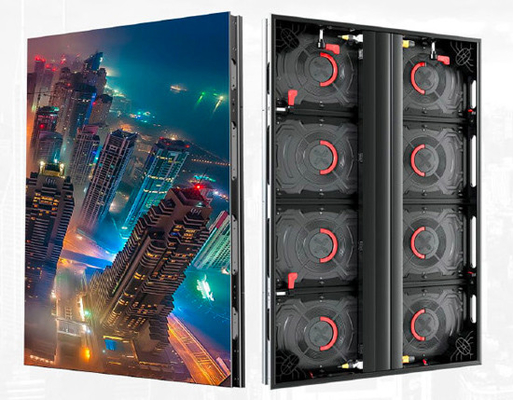 Aluminum Cabinet Outdoor Fixed LED Screen Energy Saving Advertising Display