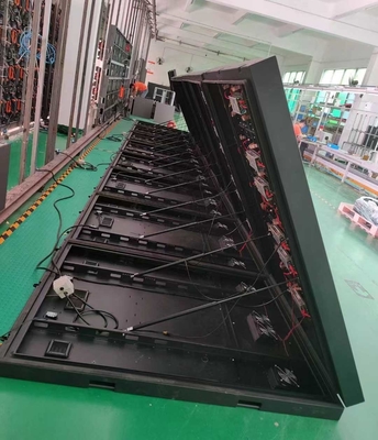 iron cabient Front Access LED Display P8 RGB Outdoor Advertising Screen