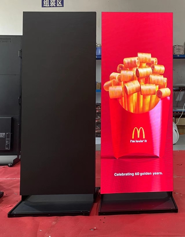 Seamless Poster P2.5 RGB Smart LED Advertising Display For Shopping Mall