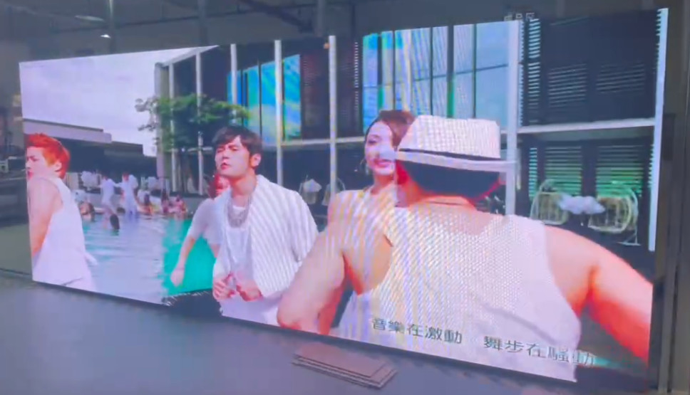 Business Fix Installation P3.91 Indoor LED Screen Rental 500X500mm Aluminum Cabinet