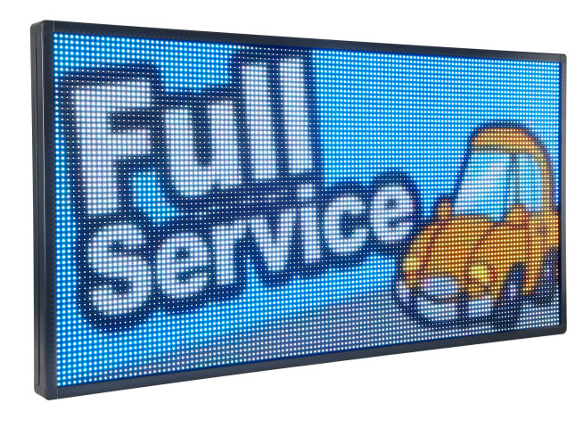 1R1G1B LED Advertising Dislay Outdoor Waterproof For Coffee Shop / Restaurant