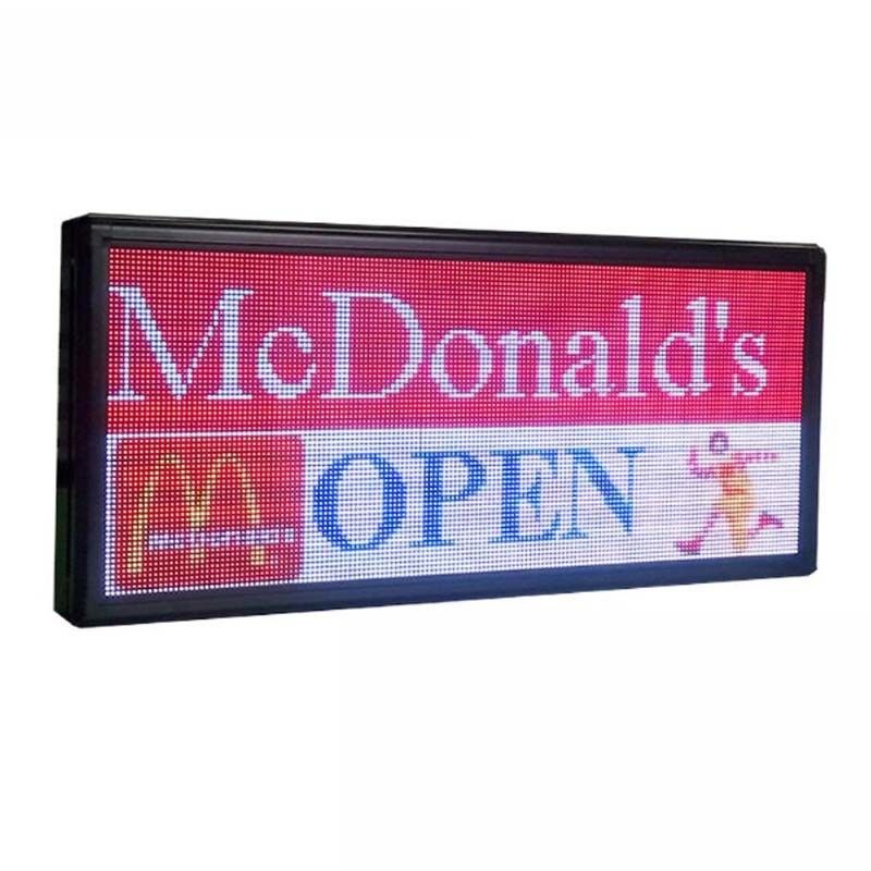 7 Color Programmable Led Display Board USB WiFi Car Window Led Display