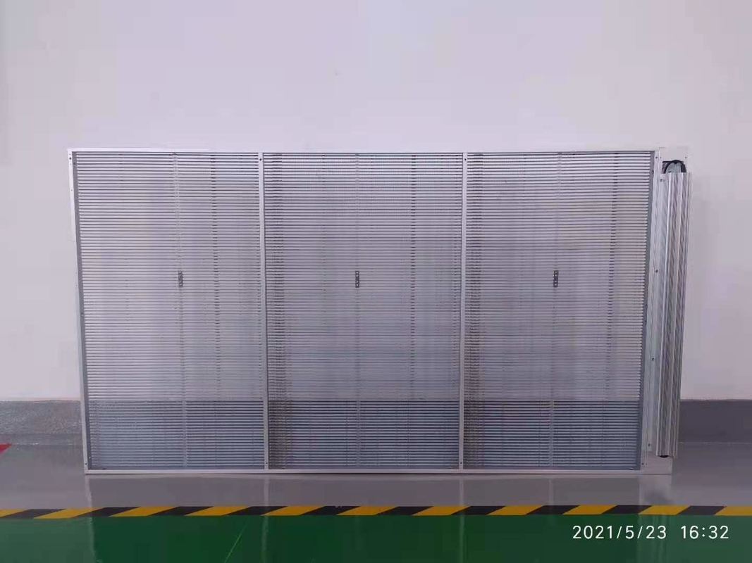 Side Lighting P3.91-7.8 Transparent LED Screen With High Brightness See Through Led For Glass Entrance