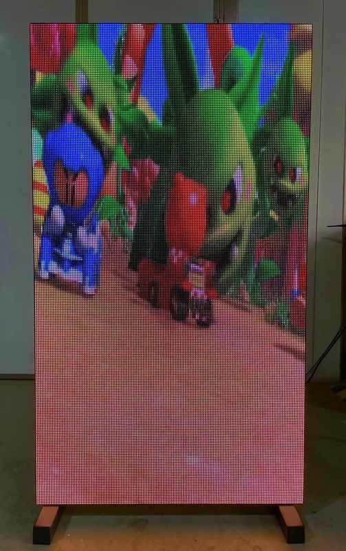 RGB Signage Indoor LED Screen P4 Full Color 640x1120MM Advertising Board